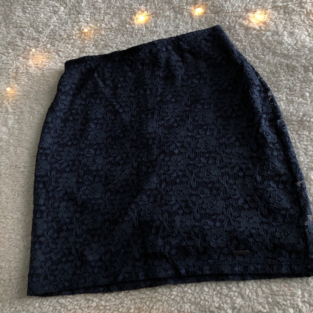 Navy Bodycon Hollister Skirt